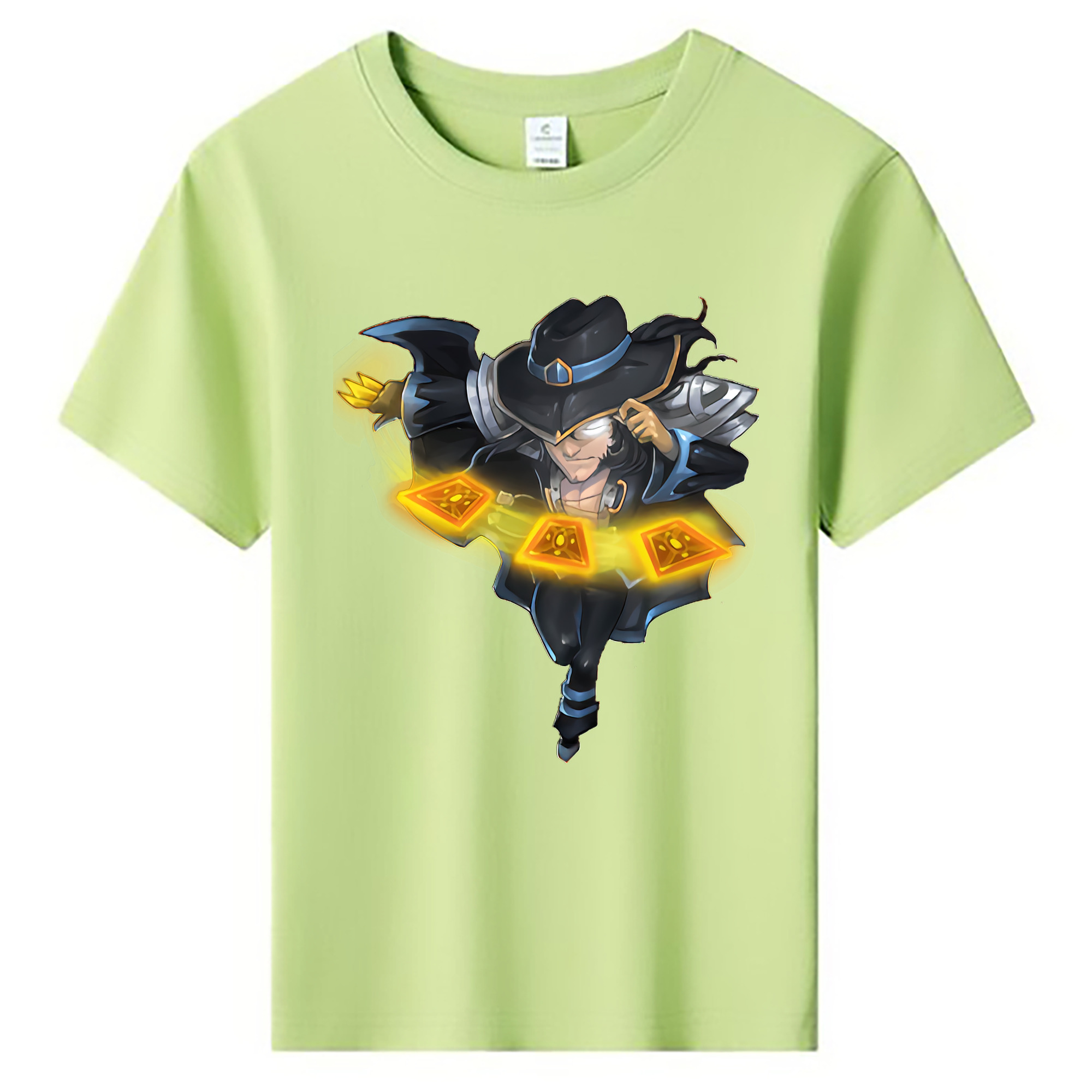 （画像用） リーグ・オブ・レジェンド League of Legends LOL 綿100％キッズTシャツ（フロントプリント）